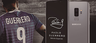 Samsung lanza su edicin especial del Galaxy S9+ con Paolo Guerrero