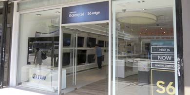 Samsung inaugur en Argentina su primera tienda Brandshop