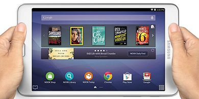 Samsung lanza su tablet Galaxy Tab 4 Nook para lectura digital