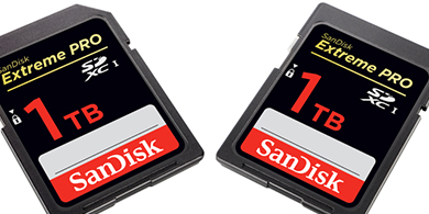 SanDisk bate el rcord con una tarjeta SD de 1TB