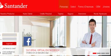 Banco Santander utiliza Redes Sociales para acercarse a sus clientes 