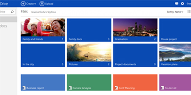 Microsoft actualiz SkyDrive, su servicio de almacenamiento en la nube