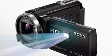 Sony presenta nuevas handycam con proyector integrado