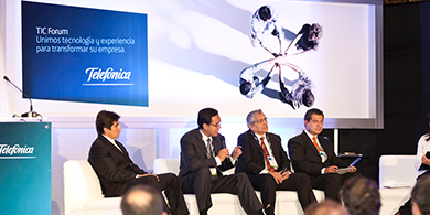 Telefnica presenta en la segunda edicin del TIC Forum Per