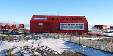 Marambio, la base argentina en la Antartida, ya tiene 4G