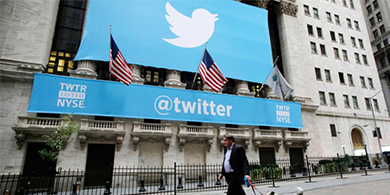 Twitter se desplom en Wall Street