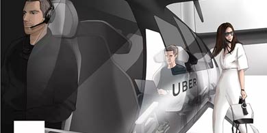 Uber ya busca ciudad para lanzar sus autos voladores en 2023