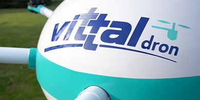 Cmo funciona el drone de Vittal, para salvar vidas?
