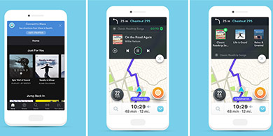 Spotify y Waze se unen para ponerle msica a los viaje