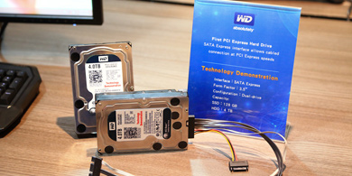 WD present el prototipo de su primer disco duro para PCI Express